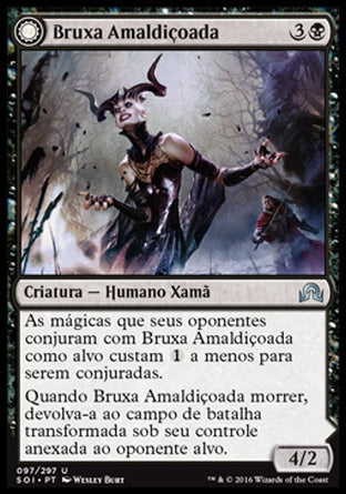 Bruxa Amaldiçoada / Accursed Witch - Magic: The Gathering - MoxLand