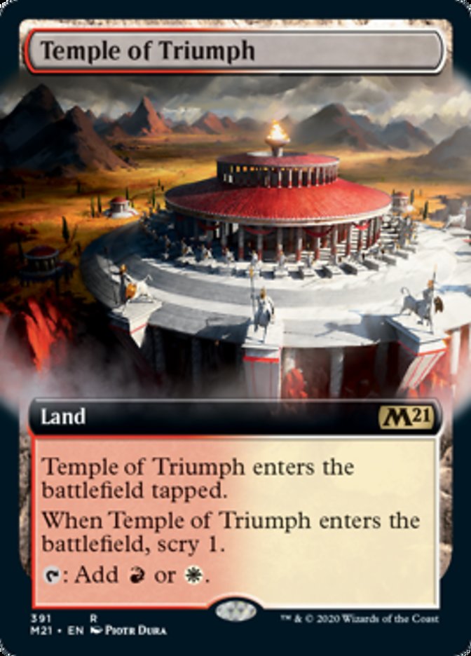 Templo do Triunfo / Temple of Triumph - Magic: The Gathering - MoxLand