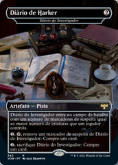 Diário de Harker / Harker's Journal - Magic: The Gathering - MoxLand