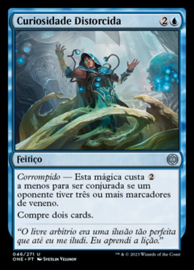 Curiosidade Distorcida / Distorted Curiosity - Magic: The Gathering - MoxLand