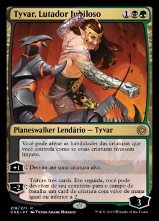 Tyvar, Lutador Jubiloso / Tyvar, Jubilant Brawler - Magic: The Gathering - MoxLand