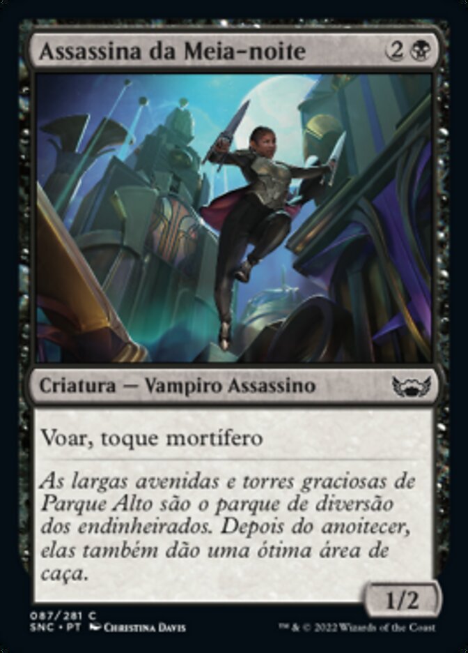 Assassina da Meia-noite / Midnight Assassin - Magic: The Gathering - MoxLand