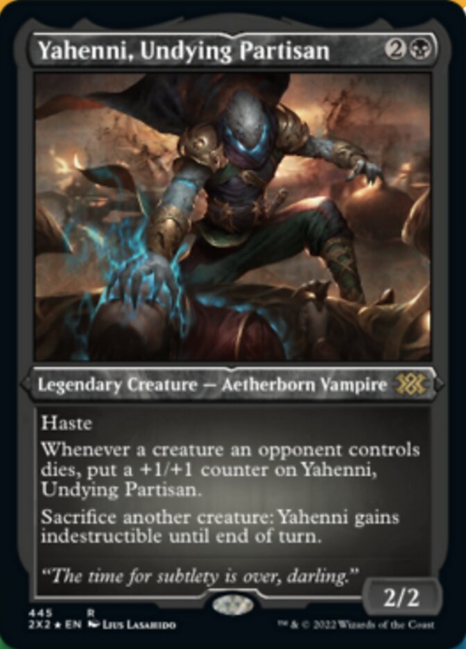 Yahenni, Guerrilheiro Imortal / Yahenni, Undying Partisan - Magic: The Gathering - MoxLand