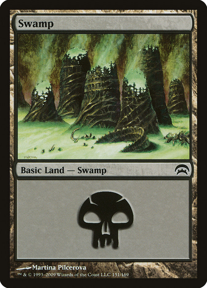 Pântano / Swamp - Magic: The Gathering - MoxLand