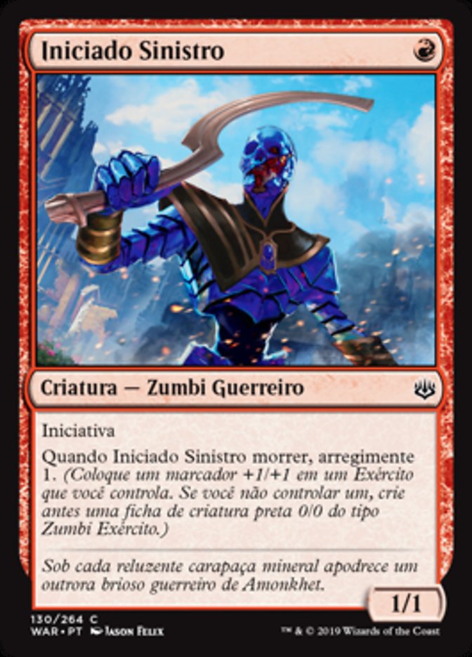 Iniciado Sinistro / Grim Initiate - Magic: The Gathering - MoxLand