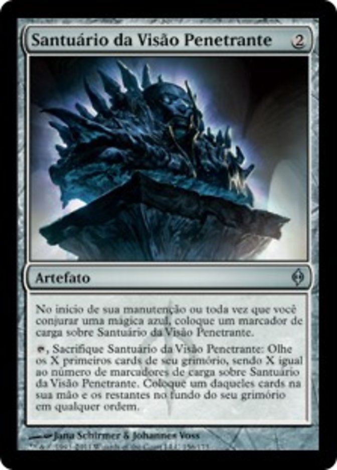 Santuário da Visão Penetrante / Shrine of Piercing Vision - Magic: The Gathering - MoxLand