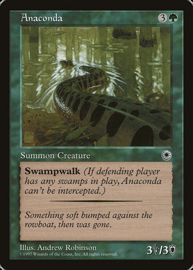 Anaconda / Anaconda - Magic: The Gathering - MoxLand