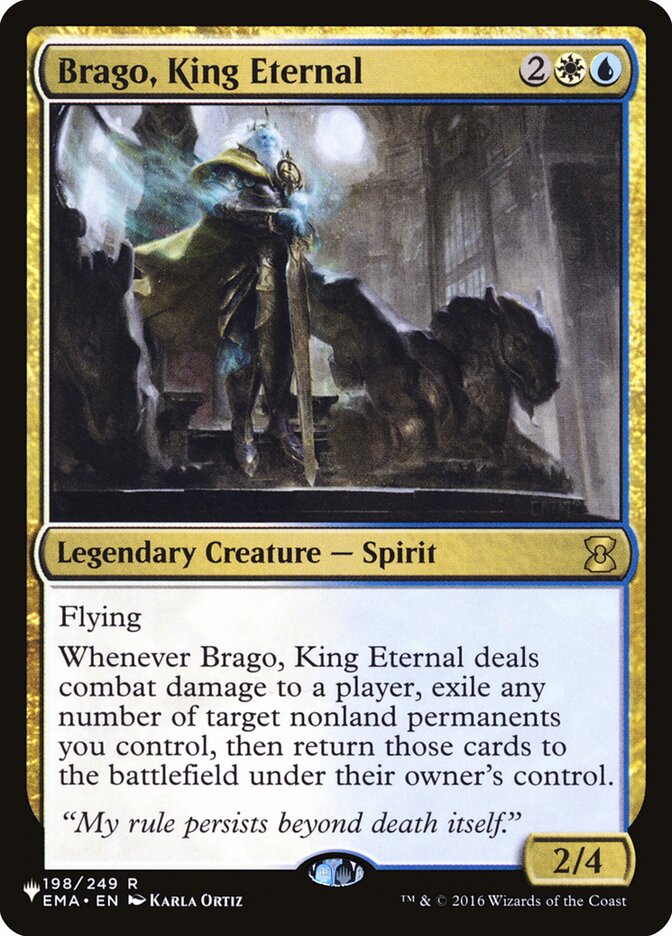 Brago, Rei Eterno / Brago, King Eternal - Magic: The Gathering - MoxLand