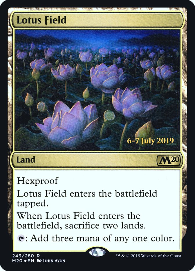 Campo de Lótus / Lotus Field - Magic: The Gathering - MoxLand