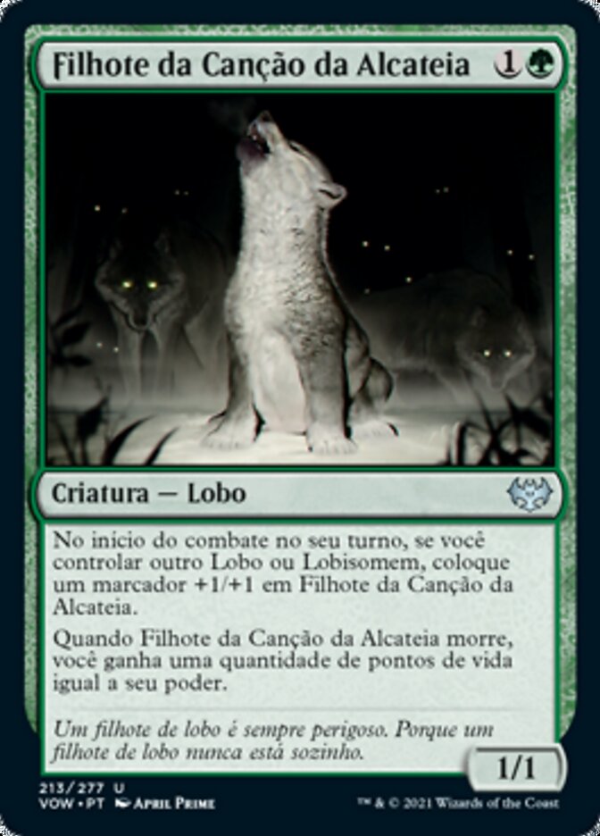 Filhote da Canção da Alcateia / Packsong Pup - Magic: The Gathering - MoxLand