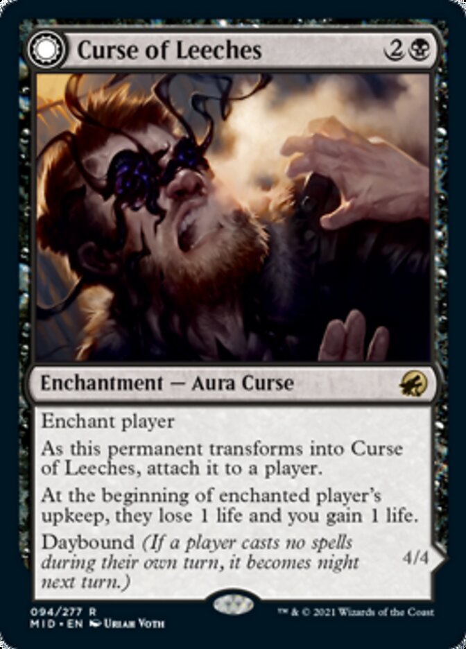Maldição das Sanguessugas / Curse of Leeches - Magic: The Gathering - MoxLand