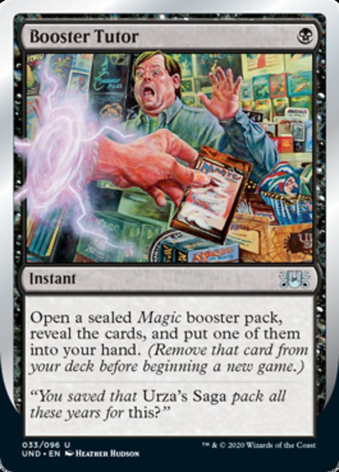 Booster Tutor / Booster Tutor - Magic: The Gathering - MoxLand