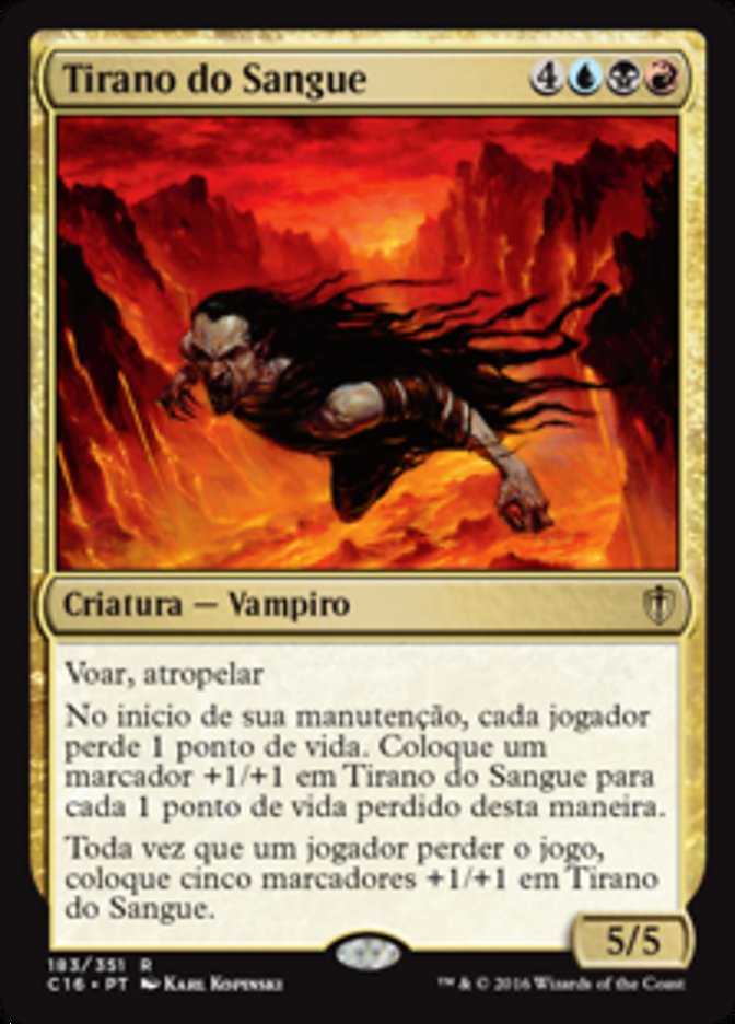 Tirano do Sangue / Blood Tyrant - Magic: The Gathering - MoxLand