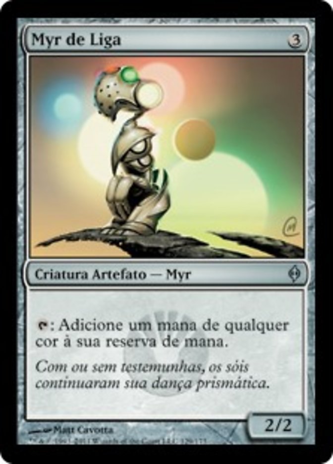 Myr de Liga / Alloy Myr - Magic: The Gathering - MoxLand