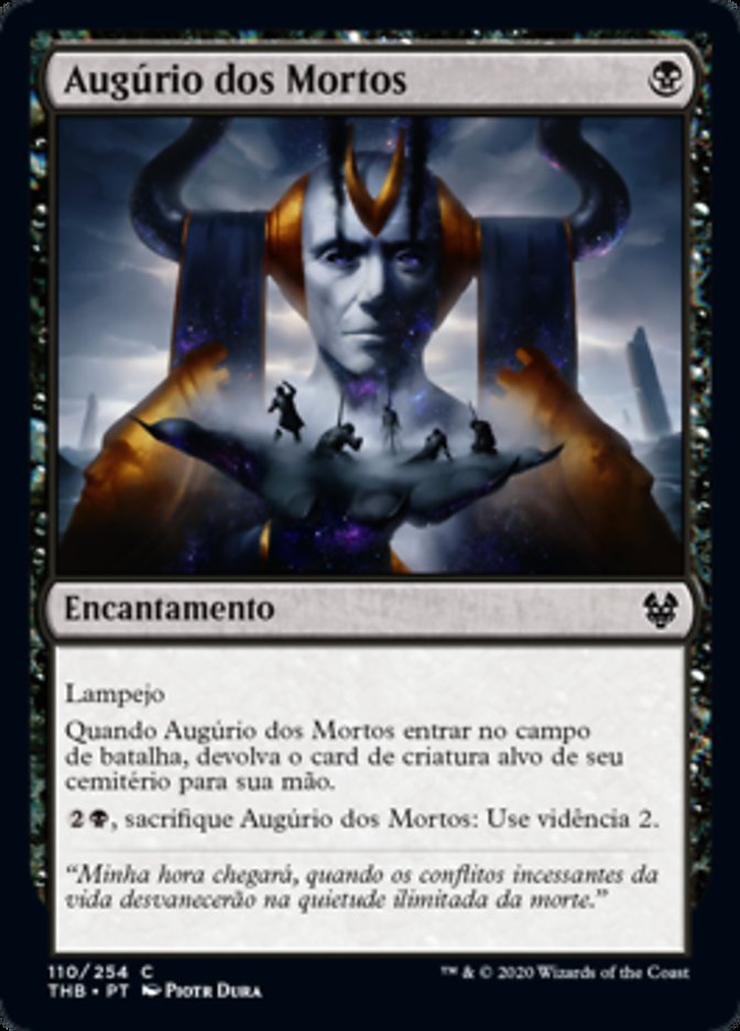 Augúrio dos Mortos / Omen of the Dead - Magic: The Gathering - MoxLand
