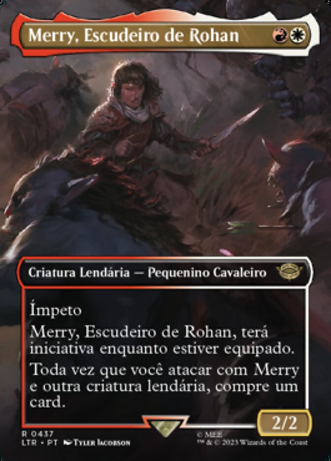 Merry, Escudeiro de Rohan / Merry, Esquire of Rohan - Magic: The Gathering - MoxLand