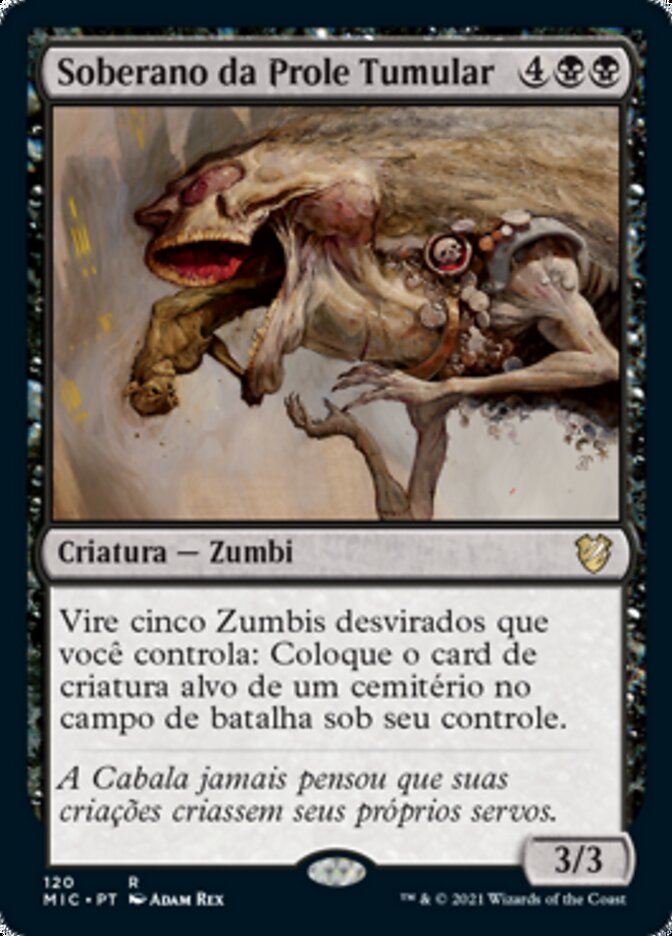 Soberano da Prole Tumular / Gravespawn Sovereign - Magic: The Gathering - MoxLand