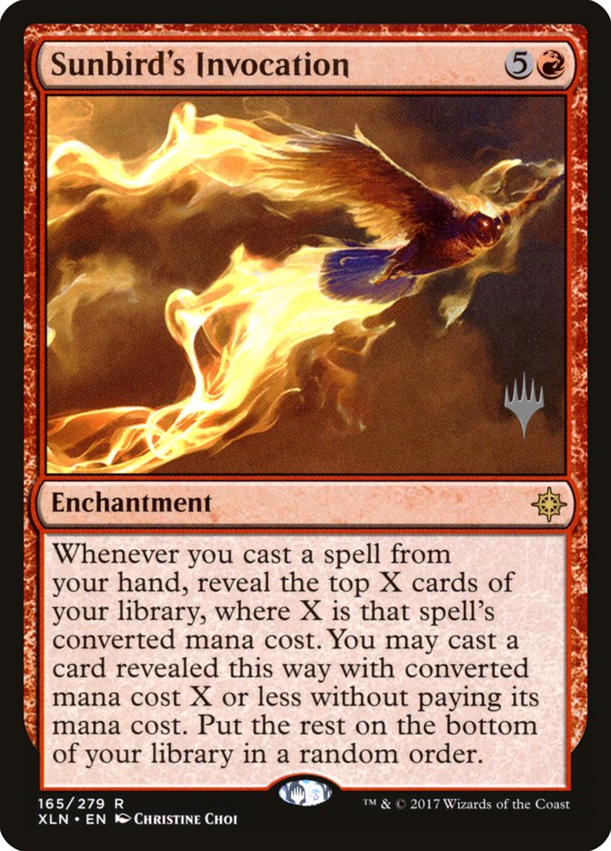 Invocação do Pássaro Solar / Sunbird's Invocation - Magic: The Gathering - MoxLand