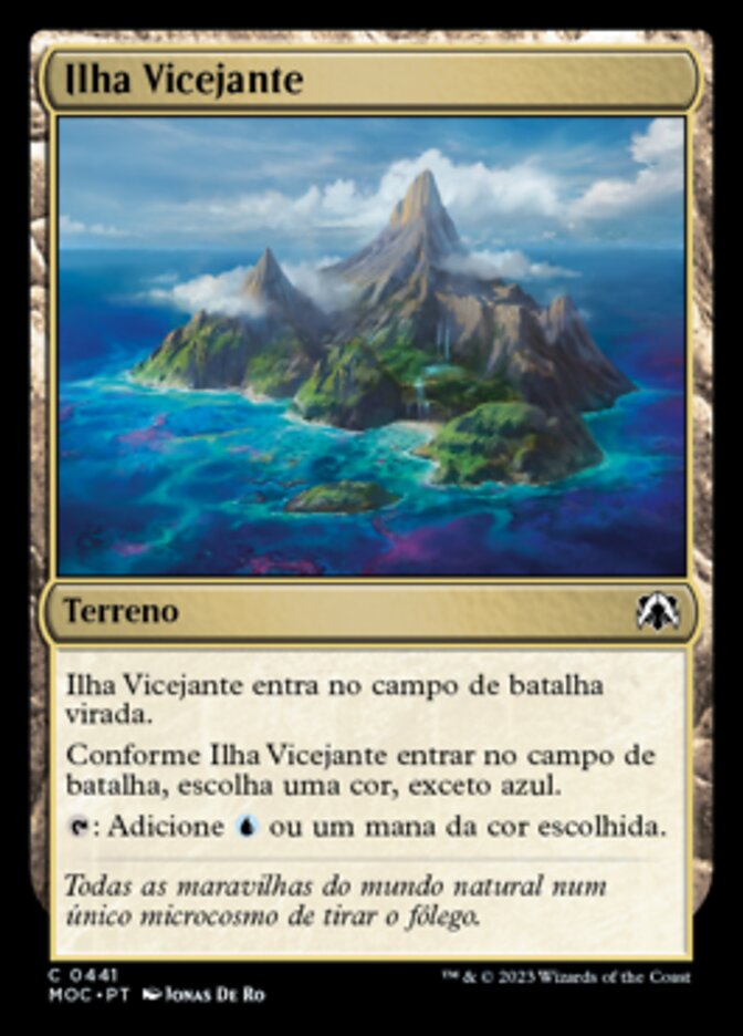 Ilha Vicejante / Thriving Isle - Magic: The Gathering - MoxLand