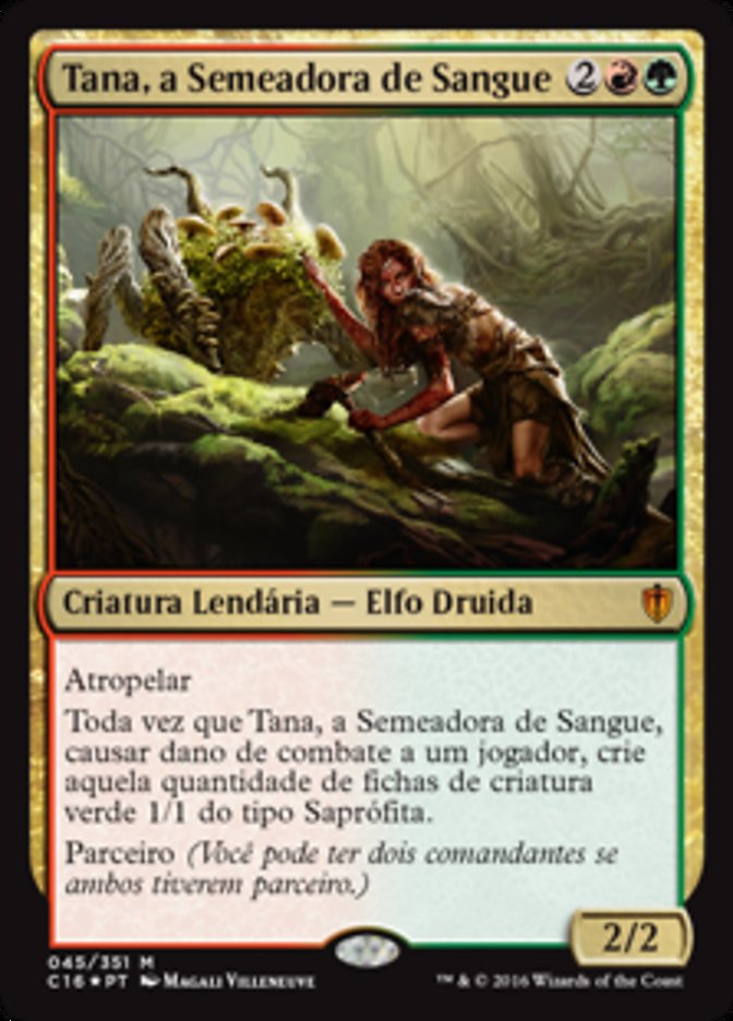 Tana, a Semeadora de Sangue / Tana, the Bloodsower - Magic: The Gathering - MoxLand