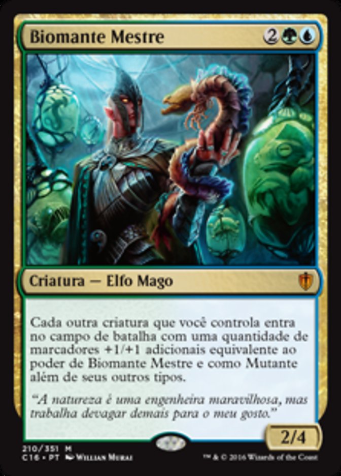 Biomante Mestre / Master Biomancer - Magic: The Gathering - MoxLand