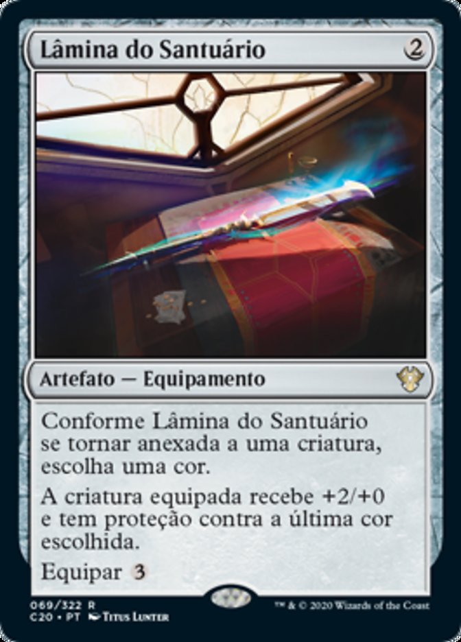 Lâmina do Santuário / Sanctuary Blade - Magic: The Gathering - MoxLand