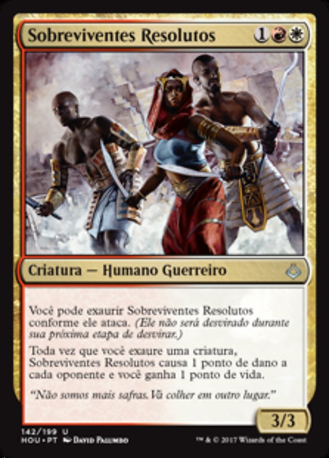 Sobreviventes Resolutos / Resolute Survivors - Magic: The Gathering - MoxLand