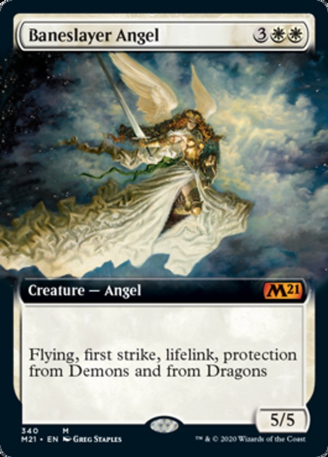Anjo Exterminador do Mal / Baneslayer Angel - Magic: The Gathering - MoxLand