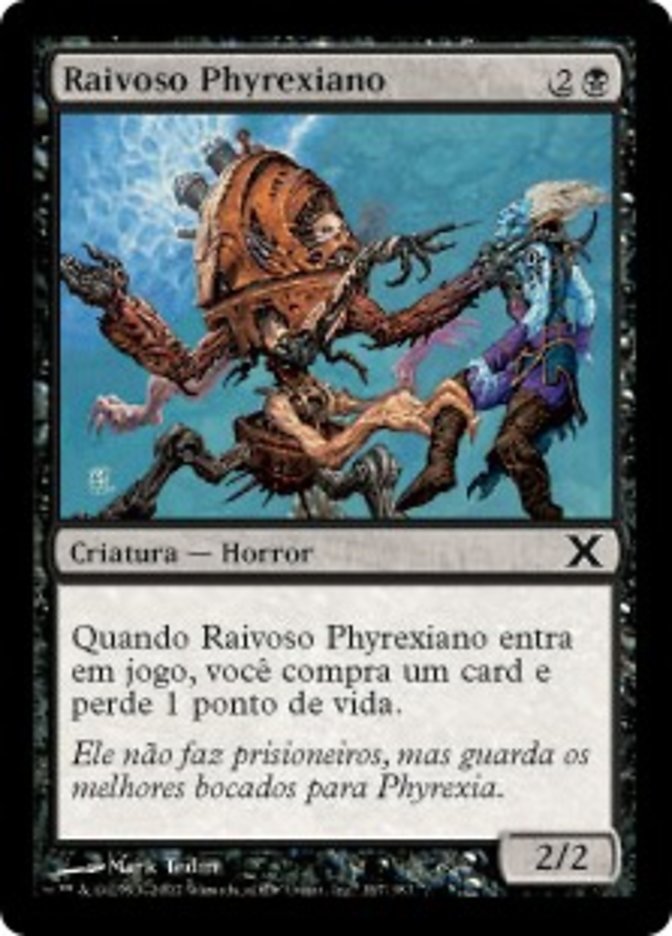 Raivoso Phyrexiano / Phyrexian Rager - Magic: The Gathering - MoxLand