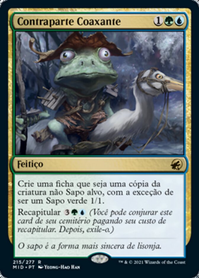 Contraparte Coaxante / Croaking Counterpart - Magic: The Gathering - MoxLand