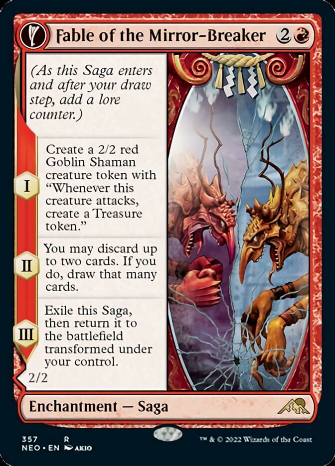 Fábula do Quebrador de Espelhos / Fable of the Mirror-Breaker - Magic: The Gathering - MoxLand