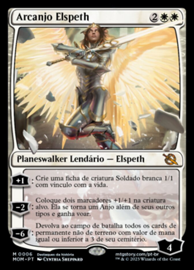 Arcanjo Elspeth / Archangel Elspeth - Magic: The Gathering - MoxLand