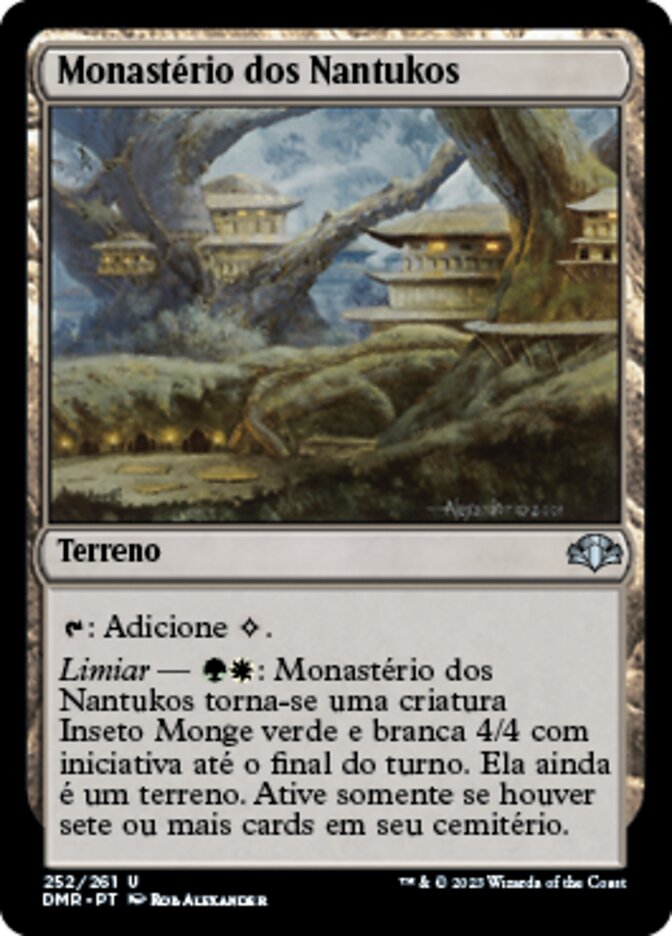 Monastério dos Nantukos / Nantuko Monastery - Magic: The Gathering - MoxLand