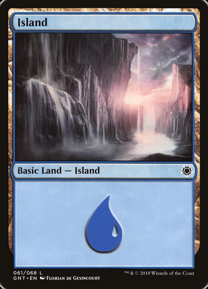 Ilha / Island - Magic: The Gathering - MoxLand