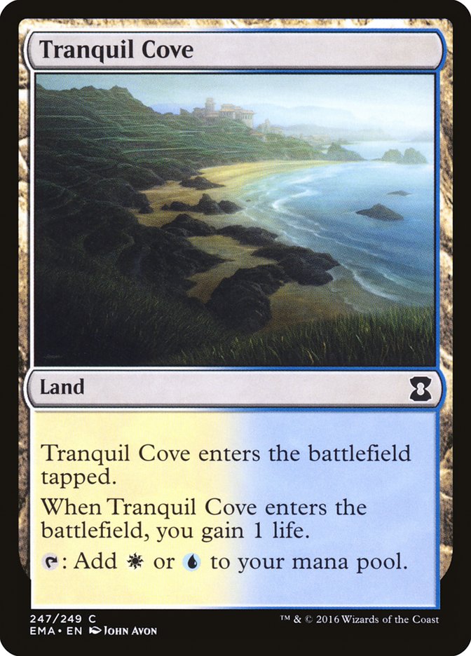 Angra Tranquila / Tranquil Cove - Magic: The Gathering - MoxLand