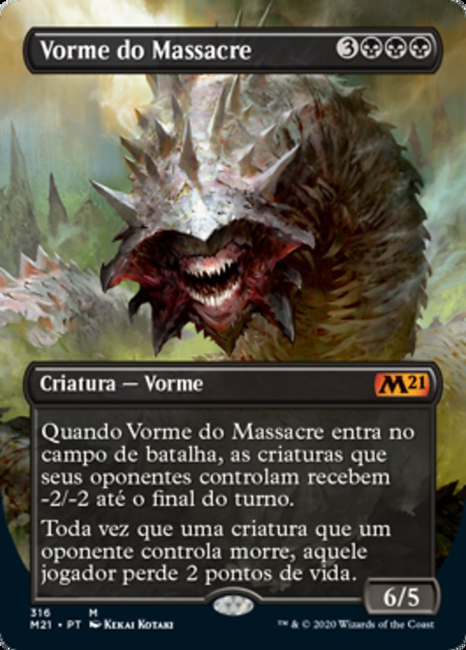 Vorme do Massacre / Massacre Wurm - Magic: The Gathering - MoxLand