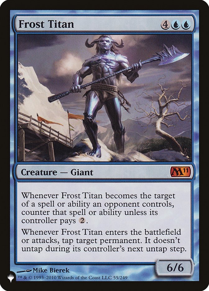 Titã de Gelo / Frost Titan - Magic: The Gathering - MoxLand