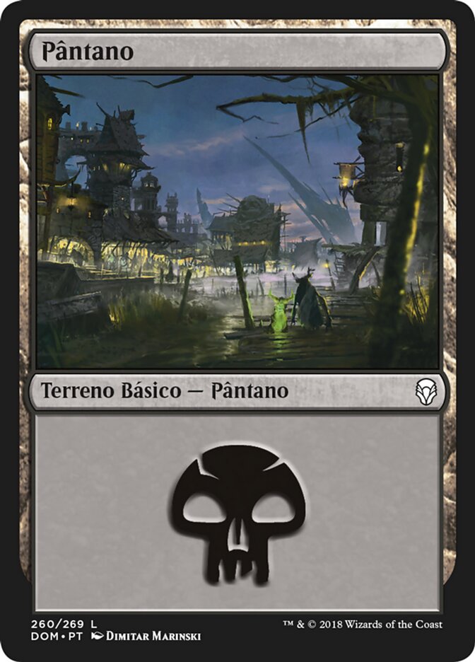 Pântano / Swamp - Magic: The Gathering - MoxLand