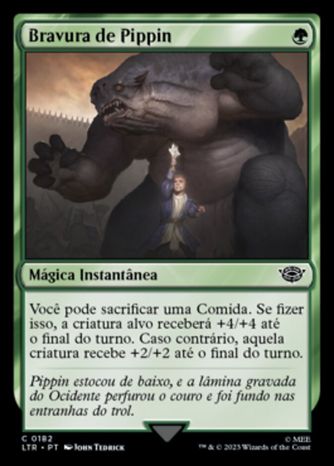 Bravura de Pippin / Pippin's Bravery - Magic: The Gathering - MoxLand