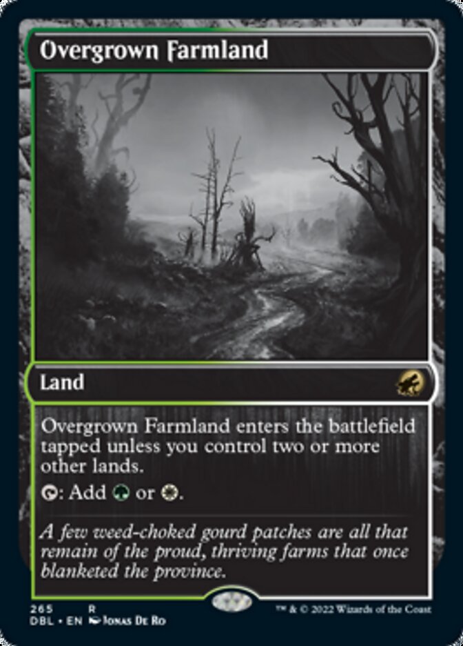 Campos Baldios / Overgrown Farmland - Magic: The Gathering - MoxLand