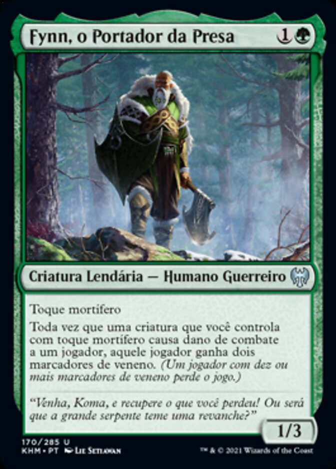 Fynn, o Portador da Presa / Fynn, the Fangbearer - Magic: The Gathering - MoxLand