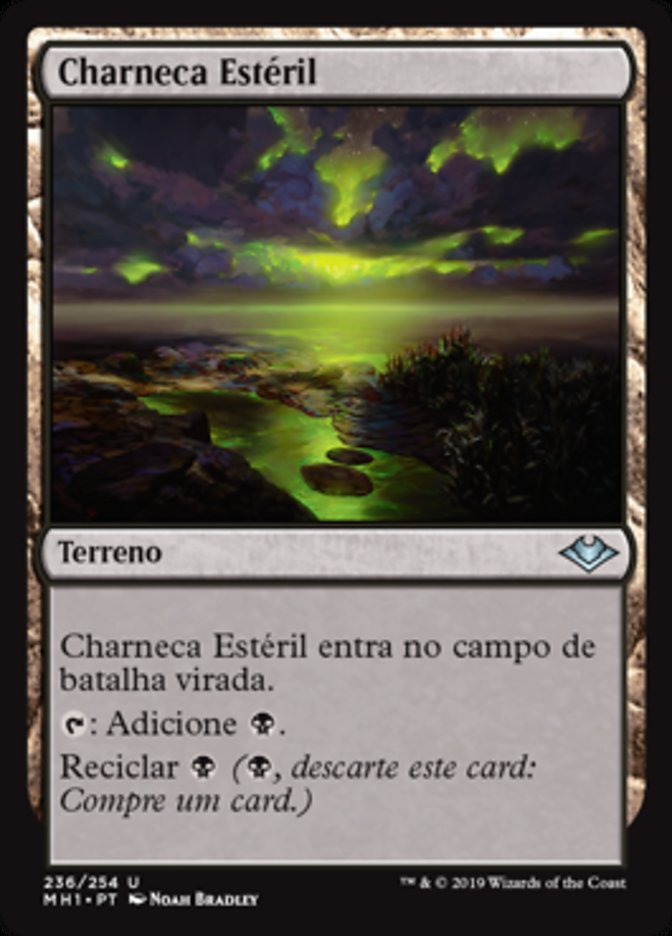 Charneca Estéril / Barren Moor - Magic: The Gathering - MoxLand