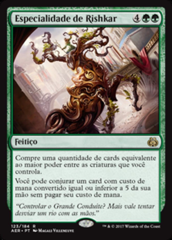 Especialidade de Rishkar / Rishkar's Expertise - Magic: The Gathering - MoxLand