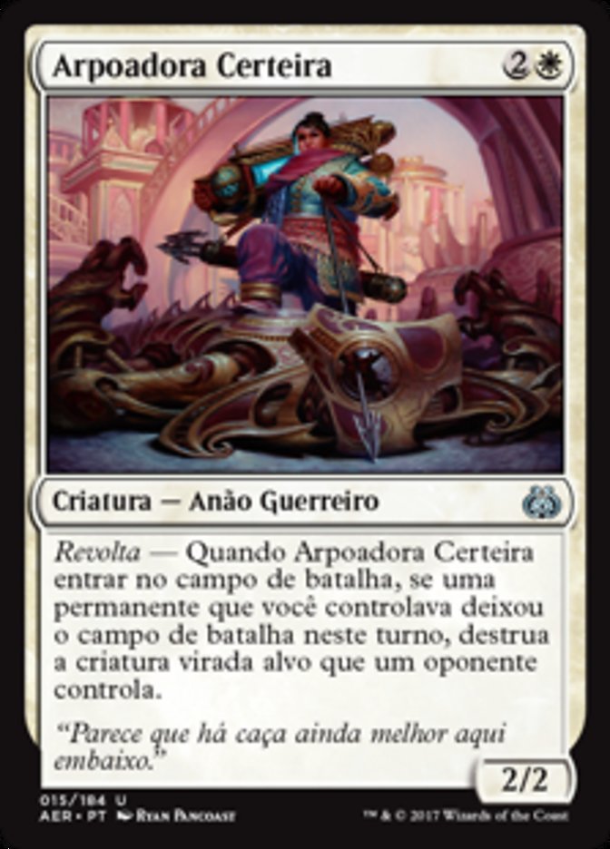 Arpoadora Certeira / Deadeye Harpooner - Magic: The Gathering - MoxLand