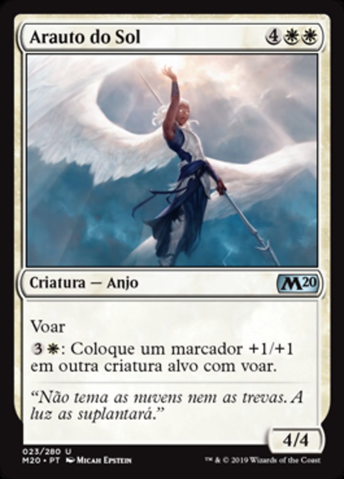 Arauto do Sol / Herald of the Sun - Magic: The Gathering - MoxLand