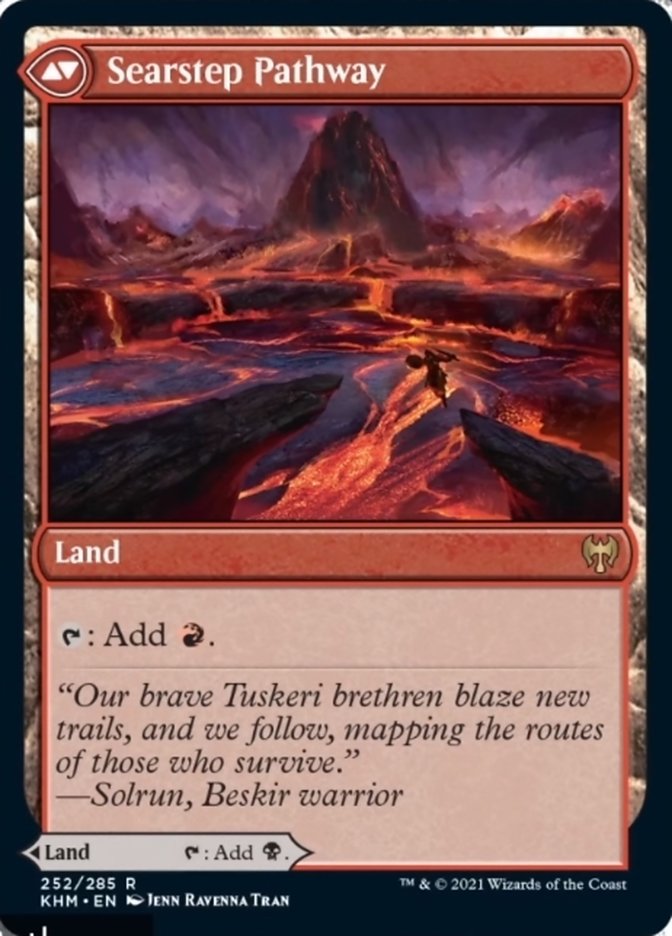 Senda do Passo Ruinoso / Blightstep Pathway - Magic: The Gathering - MoxLand