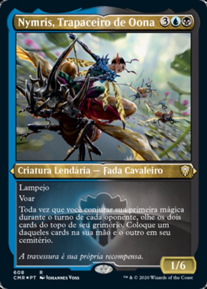 Nymris, Trapaceiro de Oona / Nymris, Oona's Trickster - Magic: The Gathering - MoxLand