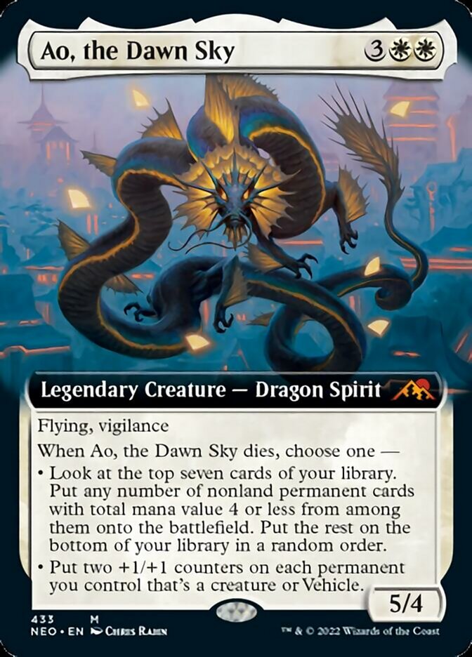 Ao, o Céu da Aurora / Ao, the Dawn Sky - Magic: The Gathering - MoxLand
