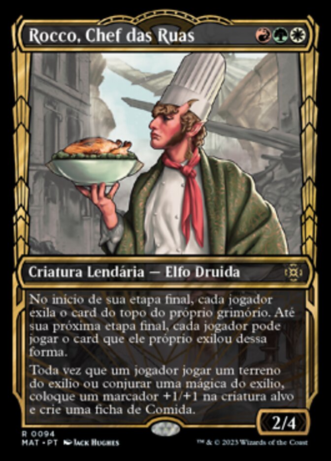 Rocco, Chef das Ruas / Rocco, Street Chef - Magic: The Gathering - MoxLand