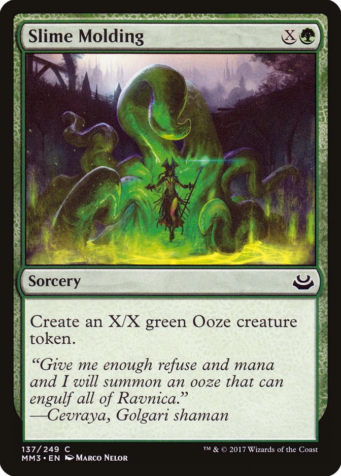 Moldagem de Limo / Slime Molding - Magic: The Gathering - MoxLand